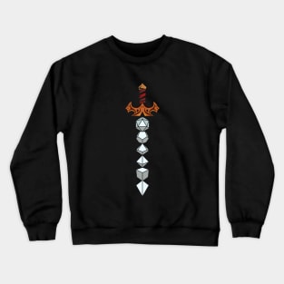 Dice Greatsword of the Barbarian Crewneck Sweatshirt